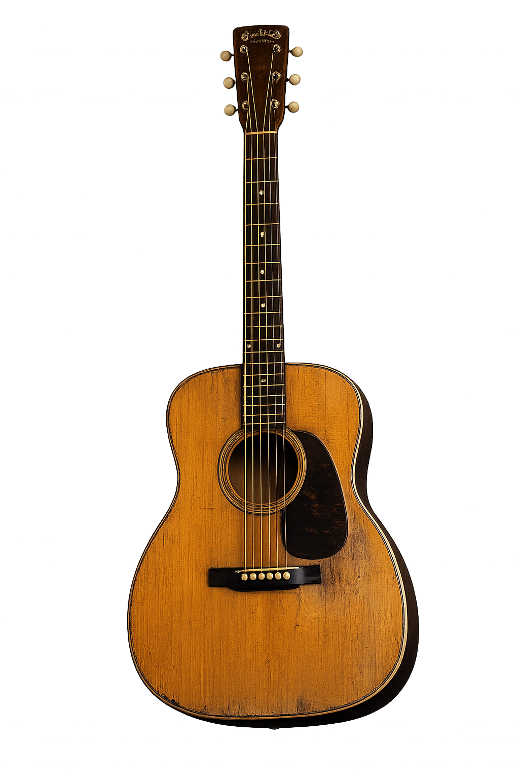 Image 2: 1956 guitar back